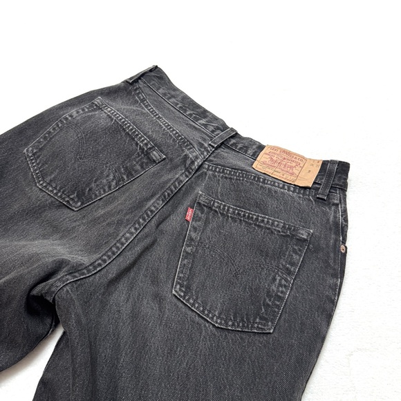 VINTAGE LEVI'S 901 France Made Mom Jeans High Waist tag 32x30 Measures 30x30 - Picture 10 of 12